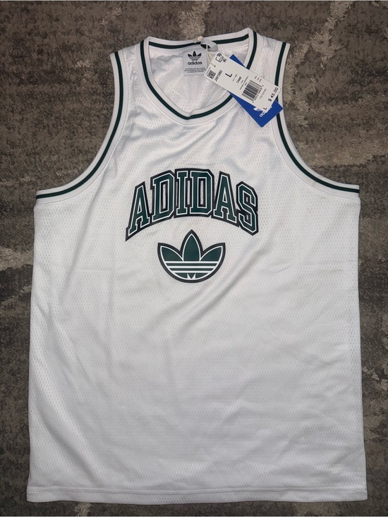 adidas Other - Adidas Originals Mesh Jersey Tank Boys L NWT